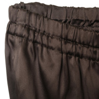 Lanvin Silk pants in Brown