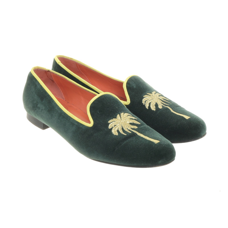 Other Designer Penelope Chilvers - velvet slippers