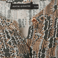 Antik Batik Oberteil mit Muster