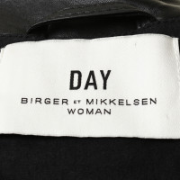 Day Birger & Mikkelsen Lederen jas met decoratieve toepassingen