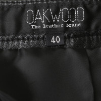 Oakwood Minirock aus Leder
