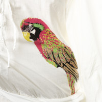 D&G Tunica di pappagalli-stampa