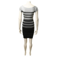 French Connection Dress with stripes and color gradient