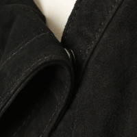 Altre marche Margit Brandt - giacca in camoscio nero