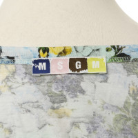 Msgm Shirt mit Blumen-Print