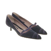 Pollini Pumps in dunklem Blau