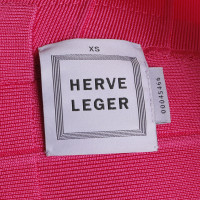 Hervé Léger Bodycon dress in pink