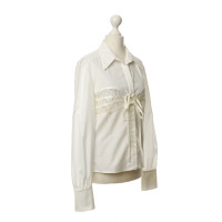 Valentino Garavani Blouse with lace insert