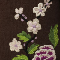 Ftc Kasjmier truien met bloemen borduurwerk