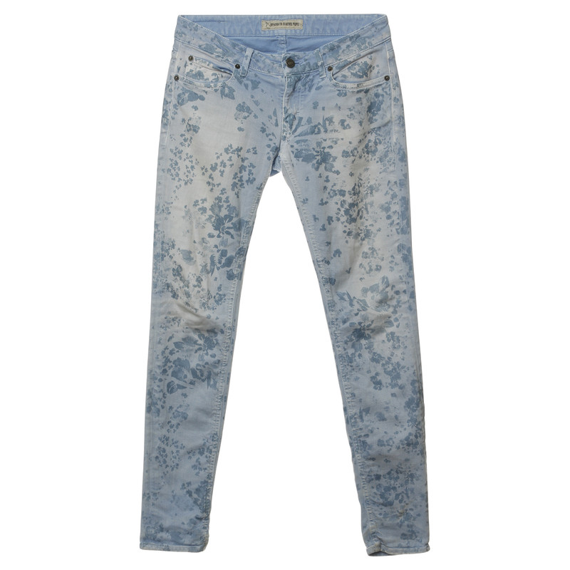 Drykorn Jeans met bloem-print