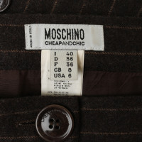 Moschino Cheap And Chic Gonna con bottoni decorativi trim