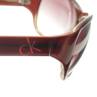 Calvin Klein Braune Sonnenbrille