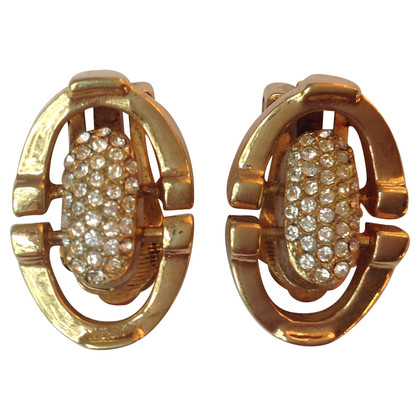 Christian Dior Boucles d'oreilles clips en or