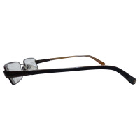 Calvin Klein Dark brown metal reading glasses 