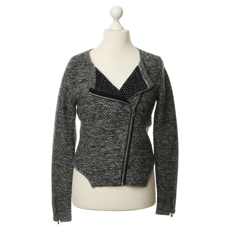 Maje Strickjacke in Grau