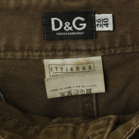 D&G Pantaloni in look militare