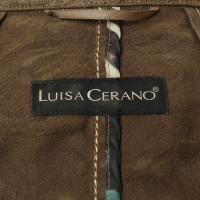 Luisa Cerano Vest met gouden shimmer