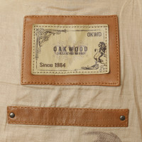 Oakwood Giacca in pelle cognac