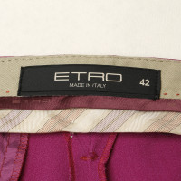 Etro Pants in Fuchsia