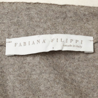 Fabiana Filippi Kleid mit Material-Mix