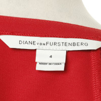 Diane Von Furstenberg "Delyse" jurk in het rood