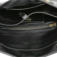 Miu Miu Soft Calf Leather Shoulder Bag Black