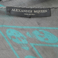 Alexander McQueen Seidentuch mit Skull-Motiv
