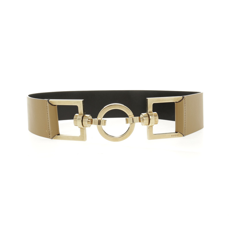 Gucci Waist belt with metallic buckle