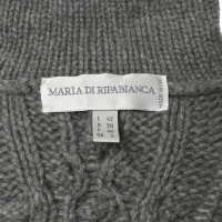Maria di Ripabianca sweater with cable pattern