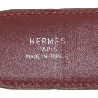 Hermès riem met logo gesp