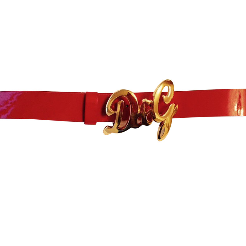 Dolce & Gabbana Belt with logo lettering 