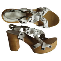 Gianni Barbato Plateau sandals with rivets