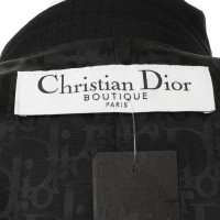 Christian Dior Blazer met lederen details