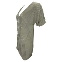 Other Designer Twin Set by Simona Barbieri - beaded dress operation taupe