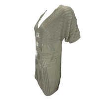 Other Designer Twin-Set by Simona Barbieri - Dress with beaded taupe