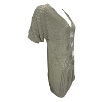 Other Designer Twin-Set by Simona Barbieri - Dress with beaded taupe