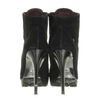 Max Mara Ankle-Boots mit Opentoe