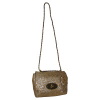 Mulberry Regular gold Leopard print suede Lily