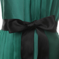Carolina Herrera Schede jurk in het groen