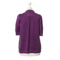Marc By Marc Jacobs Seidenbluse in Violett
