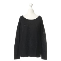 Bloom Pullover mit Strass-Besatz