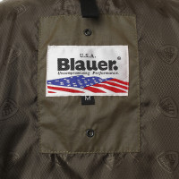 Blauer Usa Jacke im Military-Look