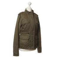 Blauer Usa Jacke im Military-Look