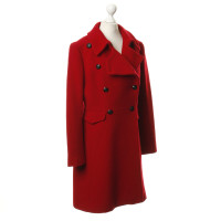Ralph Lauren Red wool coat