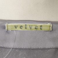 Velvet Bolero d'argento con paillettes trim