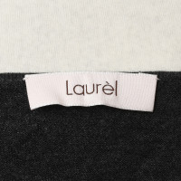 Laurèl Grey Cardigan with lace trim
