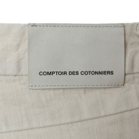 Comptoir Des Cotonniers Strike pants in cream