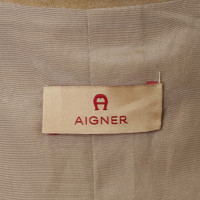 Aigner Giacca in pelle beige