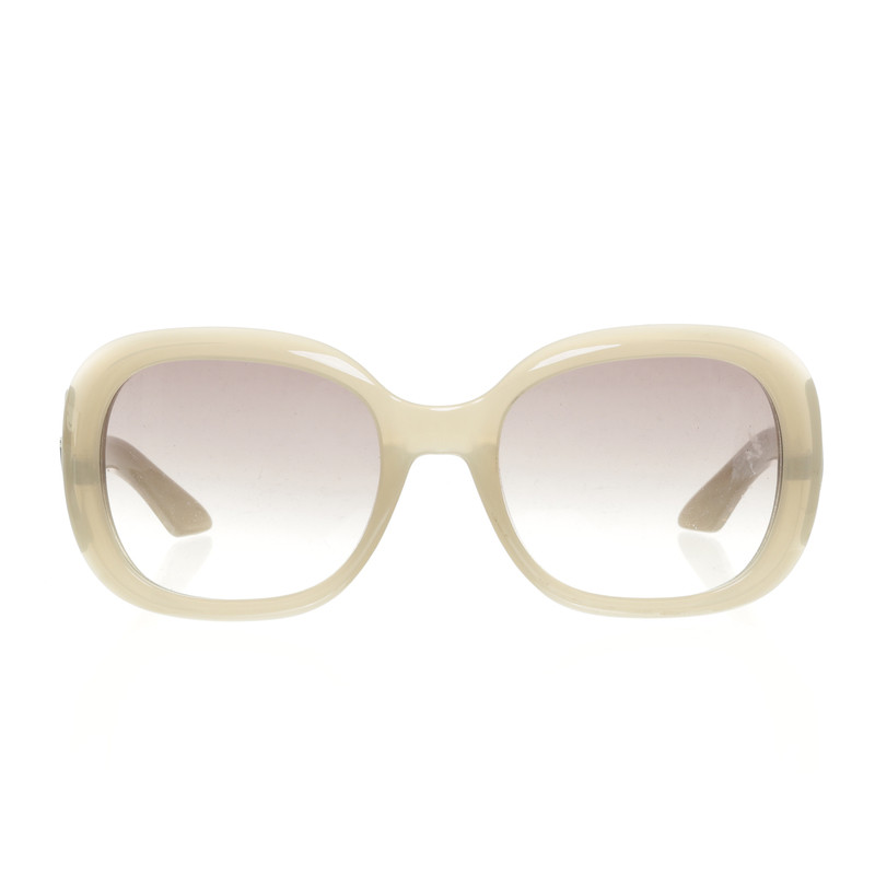 Max Mara Sonnenbrille mit Glitzerbügeln