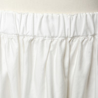 Comme Des Garçons Asymmetric skirt in white